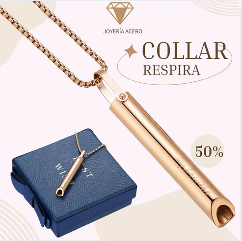 Collar Respira - Reduce la ansiedad y encuentra paz interior