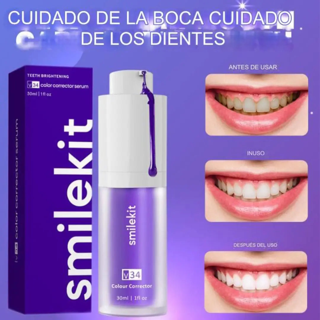 SmileKit Sonrisa Brillante - Espuma Blanqueadora