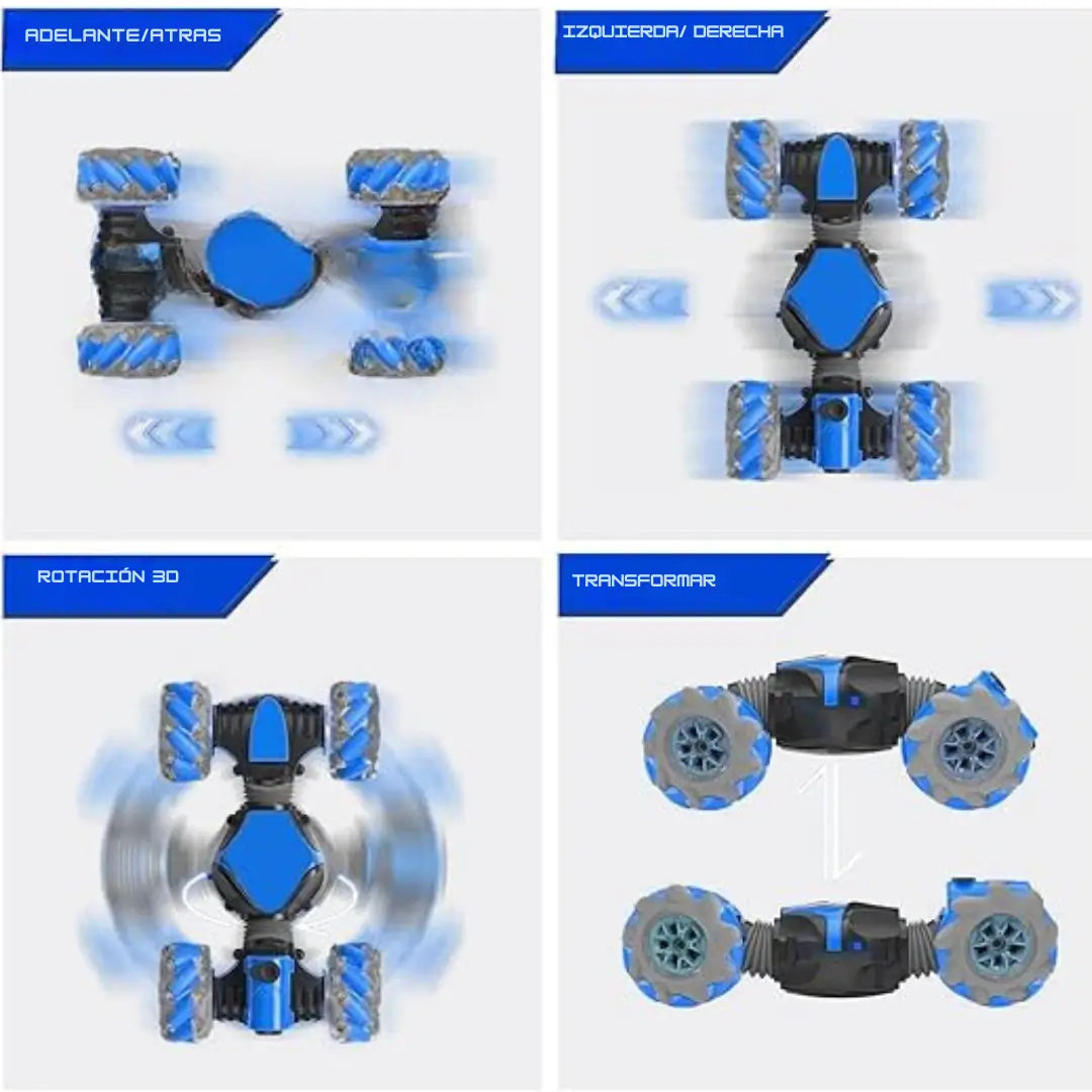 GestoCar 360-El carro que responde a tus gestos y domina cualquier terreno.