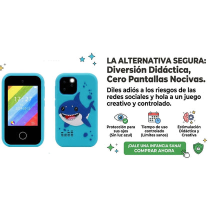 celular Educativo Pro Kids con cámara