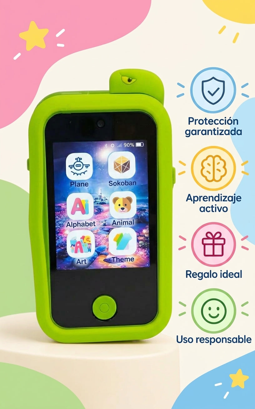 celular Educativo Pro Kids con cámara