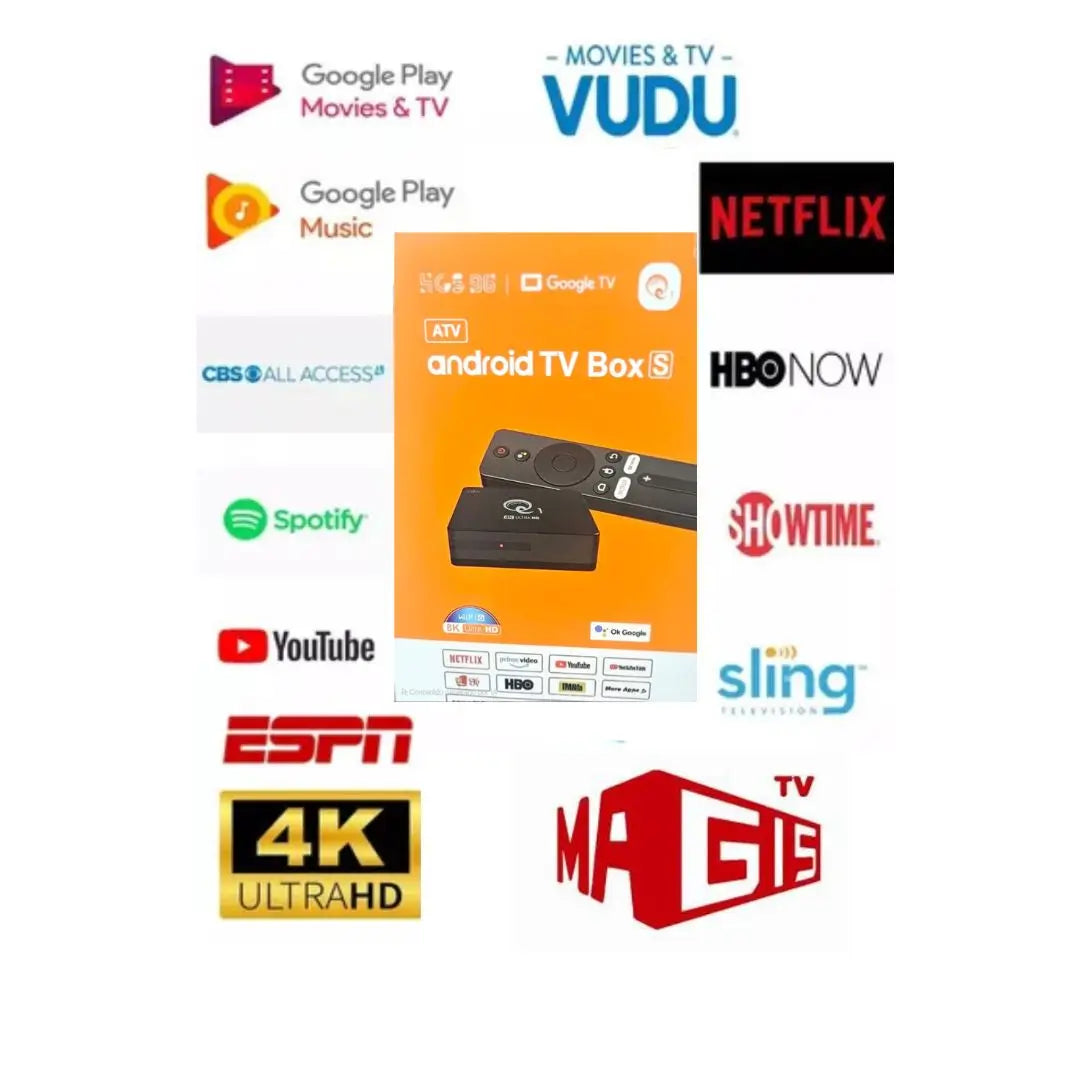 TV BOX CON COMANDO DE VOZ