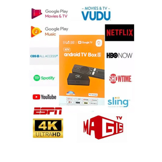TV BOX CON COMANDO DE VOZ