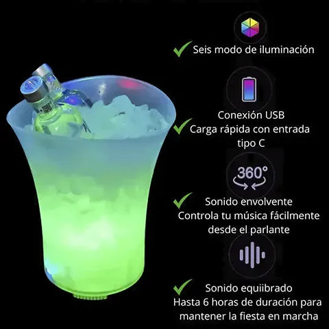 Hielera Parlante 3 en 1: El Alma de tu Fiesta