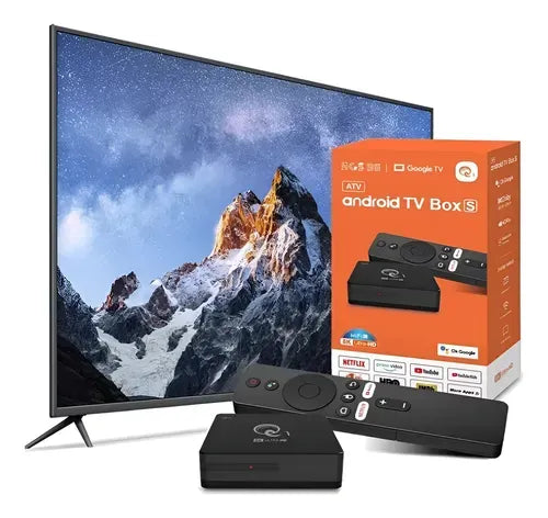 TV BOX CON COMANDO DE VOZ