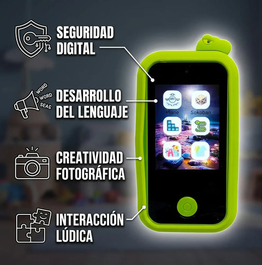 celular Educativo Pro Kids con cámara